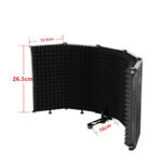 5 Panel Microphone Isolation Shield b