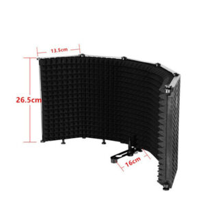 5 Panel Microphone Isolation Shield b